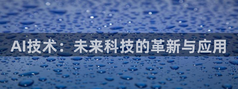 悬赏平台最新人气平台：AI技术：未来科技的革新与应用