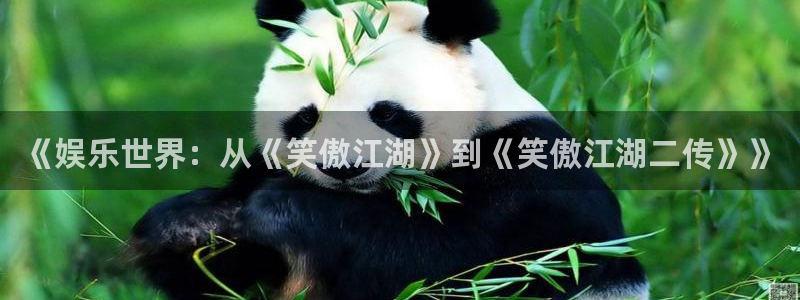 赏金国际开户要求：《娱乐世界：从《笑傲江湖》到《笑傲江湖二传》》