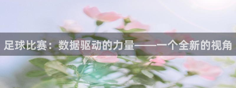 赏金国际在线下载：足球比赛：数据驱动的力量——一个全新的视角