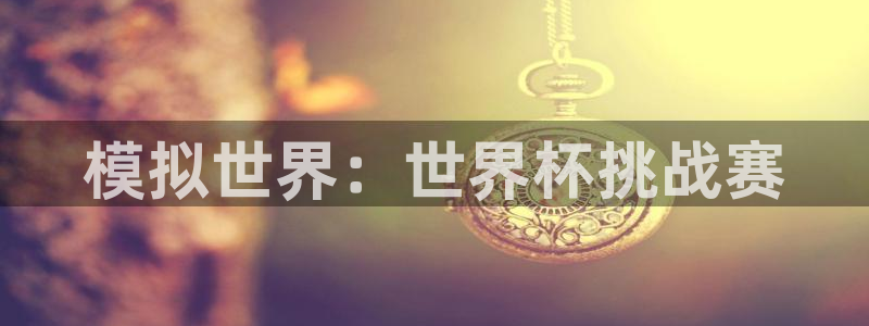 赏金娱乐：模拟世界：世界杯挑战赛
